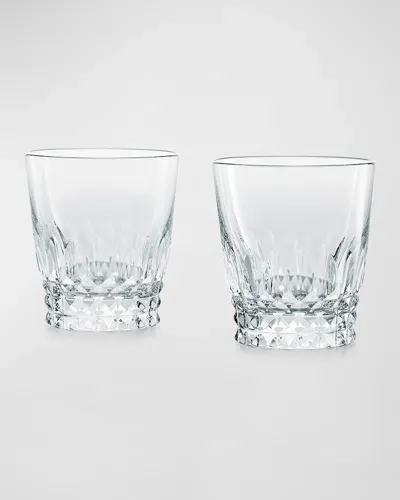 Baccarat Piccadilly 7.5 Oz. Crystal Tumblers, Set Of 2 In Transparent