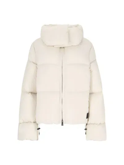 Bacon Storm Rod Olive Down Jacket In Beige