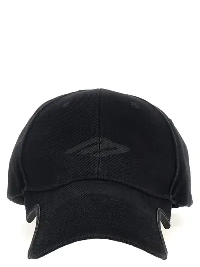 Balenciaga 3b Stencil Cap In Black