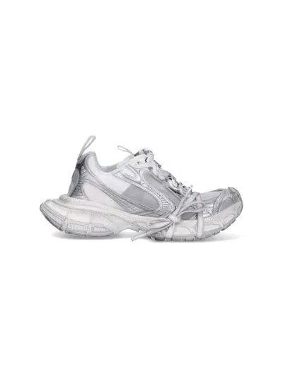 Balenciaga "3xl" Sneakers In Silver