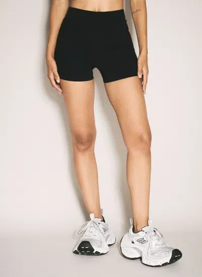 Balenciaga Activewear Cycling Shorts In Black