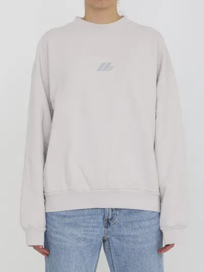 Balenciaga Activewear Sweatshirt In White