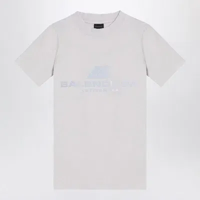 Balenciaga Activewear T-shirt In Stretch Jersey In White