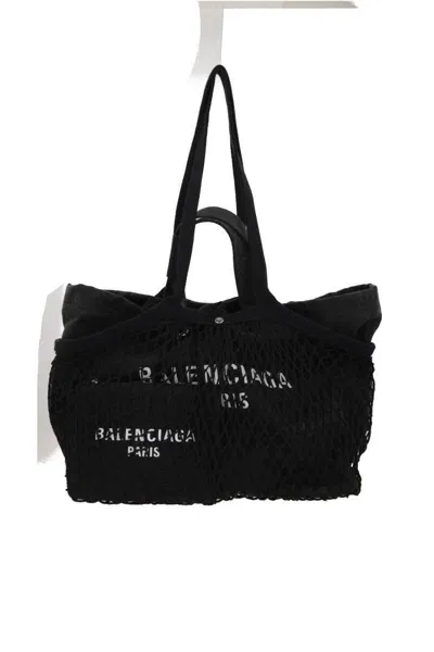 Balenciaga Bags In Washed Black