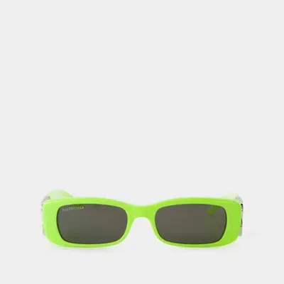 Balenciaga Bb0096s Sunglasses In Green