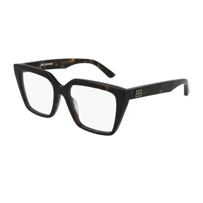 Balenciaga Bb0130o Eyeglasses In Havana