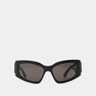 Balenciaga Bb0321s Sunglasses -  - Acetate - Black