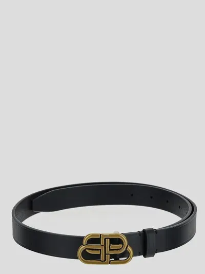 Balenciaga Belts In Black