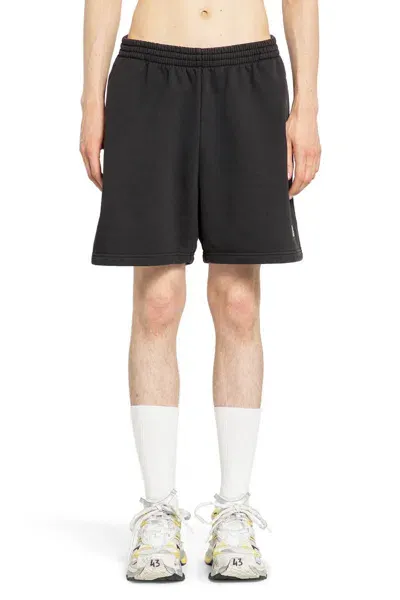 Balenciaga Bermudas In Black