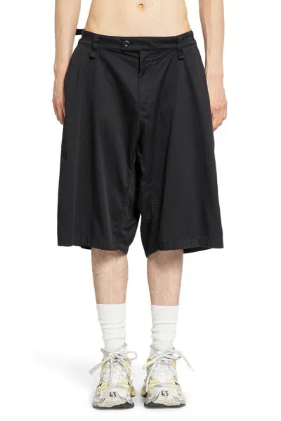 Balenciaga Bermudas In Black