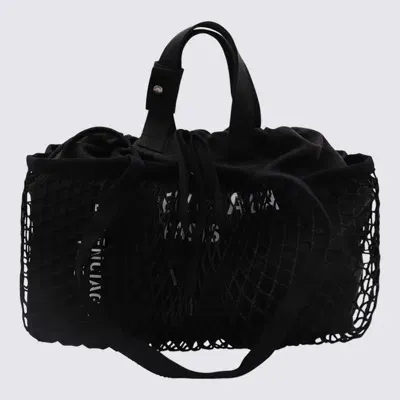 Balenciaga Black 24/7 Medium Tote Bag