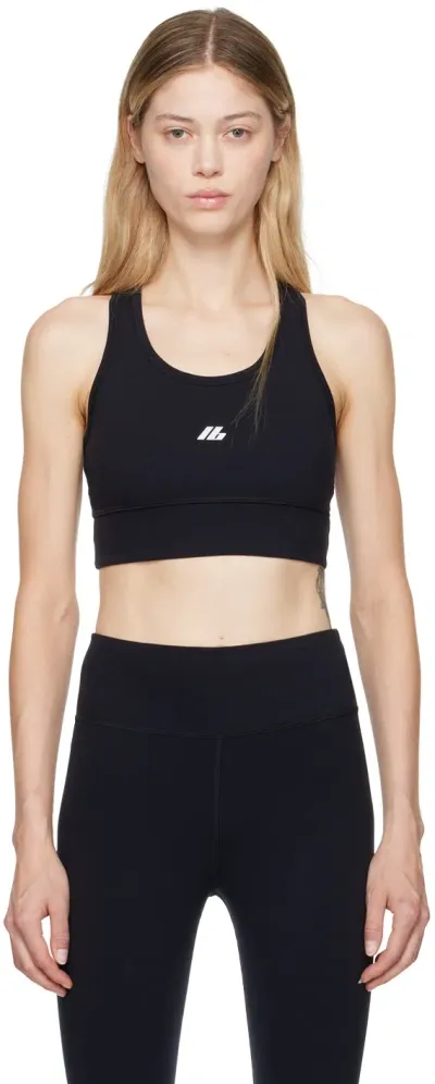 Balenciaga Black Activewear Sports Bra