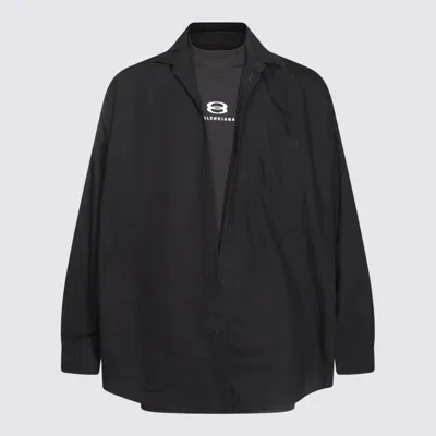 Balenciaga Black Cotton Shirt