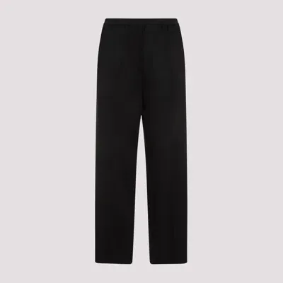 Balenciaga Black Elastic Wool Pants