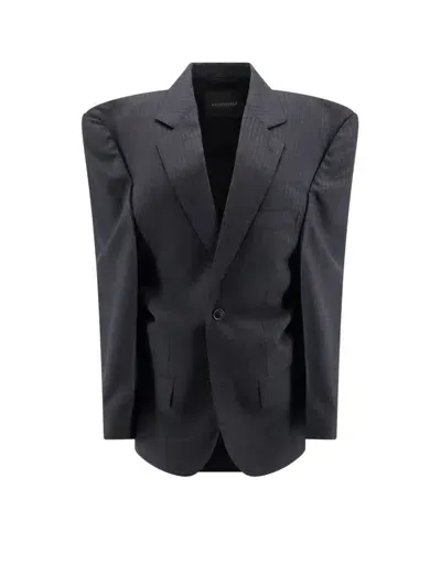 Balenciaga Blazer In Gray