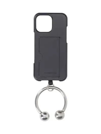 Balenciaga Bracelet Detail Smartphone Holder In Black  