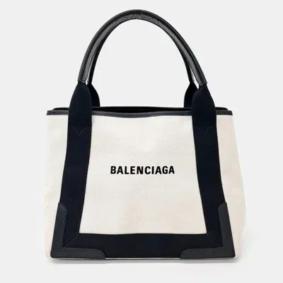 Pre-owned Balenciaga Cabas Small Bag In Black