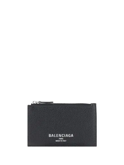 Balenciaga Card Holder In Black