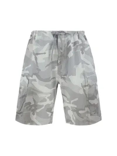 Balenciaga Cargo Shorts In Multicolor