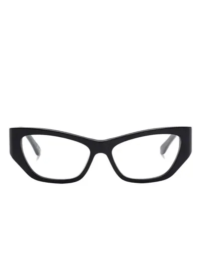 Balenciaga Cat-eye Glasses In Schwarz