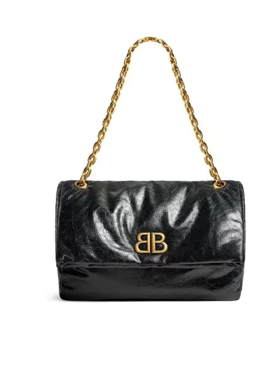 Balenciaga Chain Wallets Bag In Negro