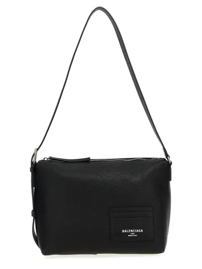 Balenciaga 'credit Messenger S' Crossbody Bag In Black