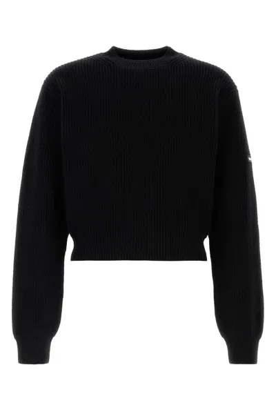 Balenciaga Crewneck Sweater-l Nd  Male In Black