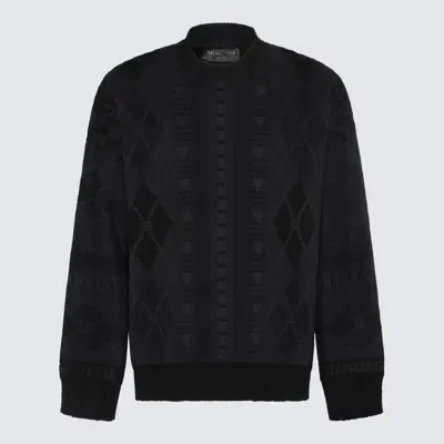 Balenciaga Dark Grey Cotton Knitwear