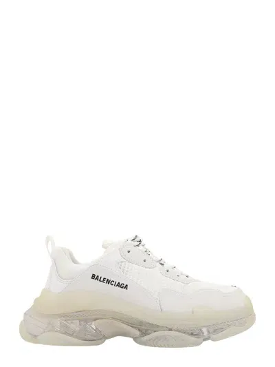 Balenciaga Double Foam And Mesh Sneakers In White