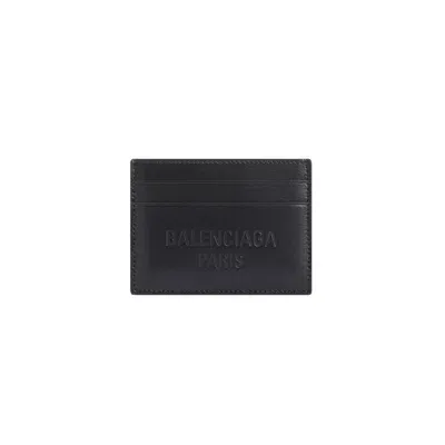 Balenciaga Duty Free Cardholder In Black