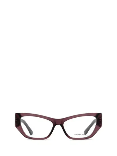 Balenciaga Eyeglasses In Purple