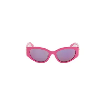 Balenciaga Eyewear Bossy Cat In Purple