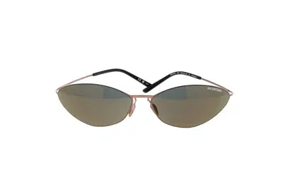 Balenciaga Eyewear Cat In Brown