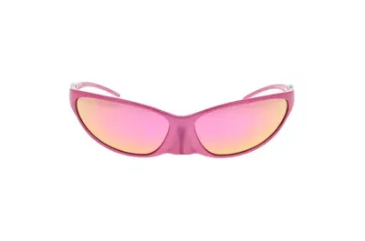 Balenciaga Eyewear Cat Eye Frame Sunglasses In Pink