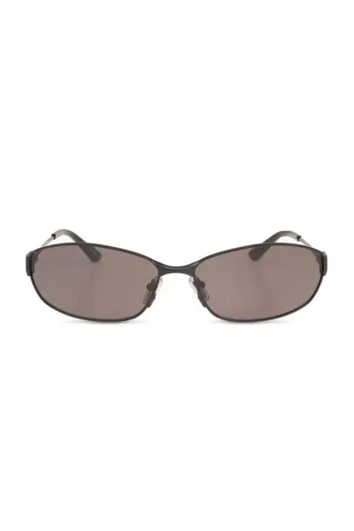 Balenciaga Eyewear Oval Frame Sunglasses In Black