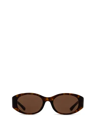 Balenciaga Eyewear Oval Frame Sunglasses In Multi