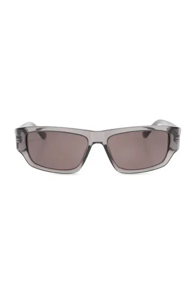 Balenciaga Eyewear Rectangular Frame Sunglasses In Grey