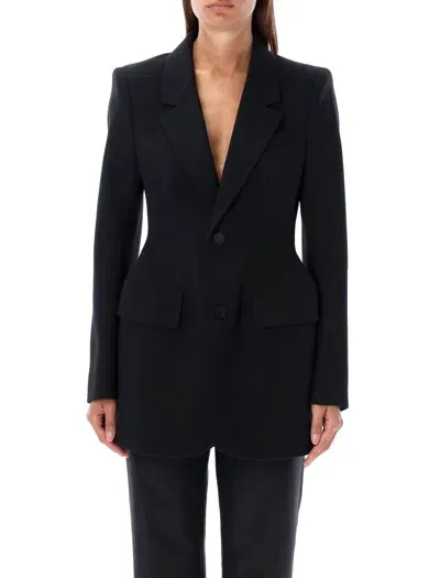 Balenciaga Hourglass Jacket In Black