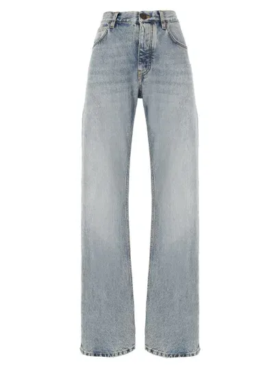 Balenciaga Jeans In Iced Blue