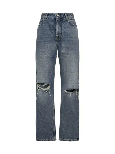 Balenciaga Jeans In Sun Bleached Blue