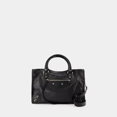 Balenciaga Le City M Purse -  - Leather - Black