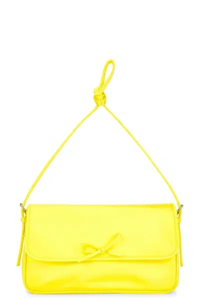 Balenciaga Leopolda Pochette Bag In Yellow