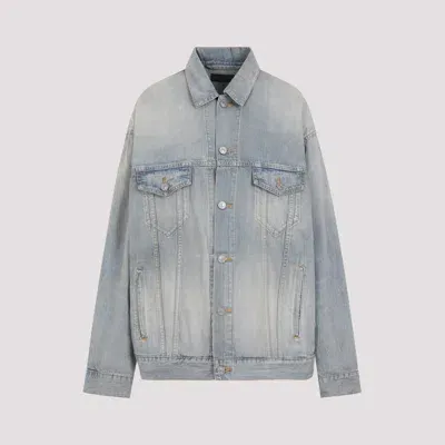 Balenciaga Light Blue Cotton Jacket