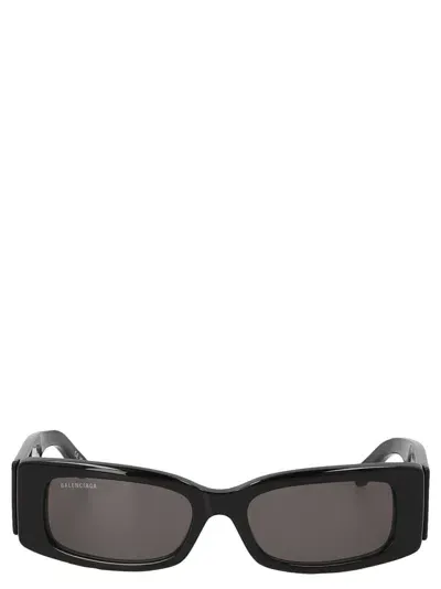 Balenciaga 'max Rectangle' Sunglasses