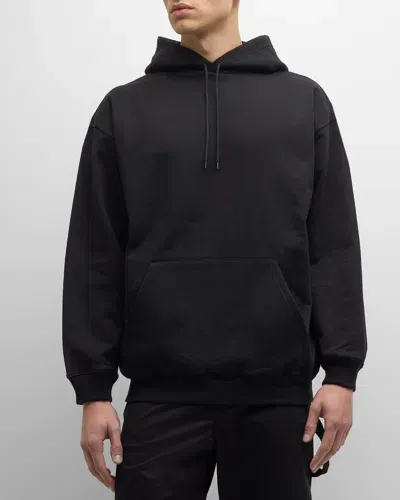 Balenciaga Men's Hoodie With Back Logo In 1000 Noir