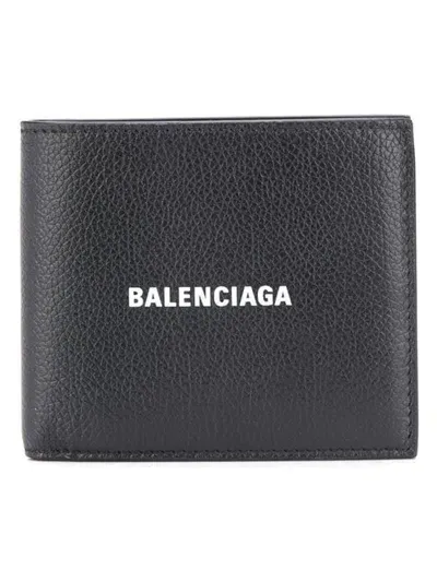 Balenciaga Men's Horizontal Wallet In Black