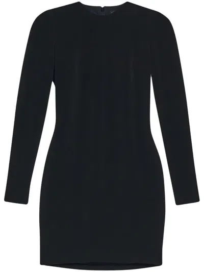 Balenciaga Mini Dress In Black