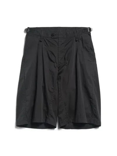 Balenciaga Shorts Minimal Cargo In Black