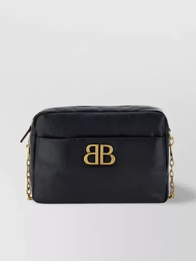 Balenciaga Xs Monaco Cross Body Bag In Black