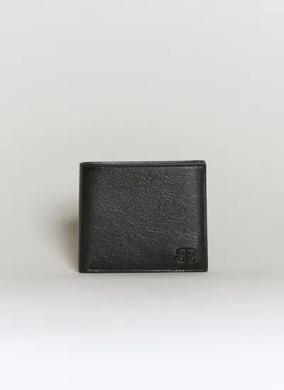 Balenciaga Monaco Wallet In Black